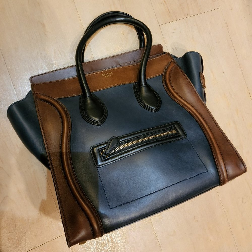 CELINE MINI PHANTOM LUGGAGE TOTE BAG